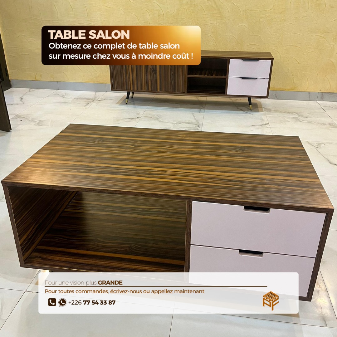 Ensemle table salon.