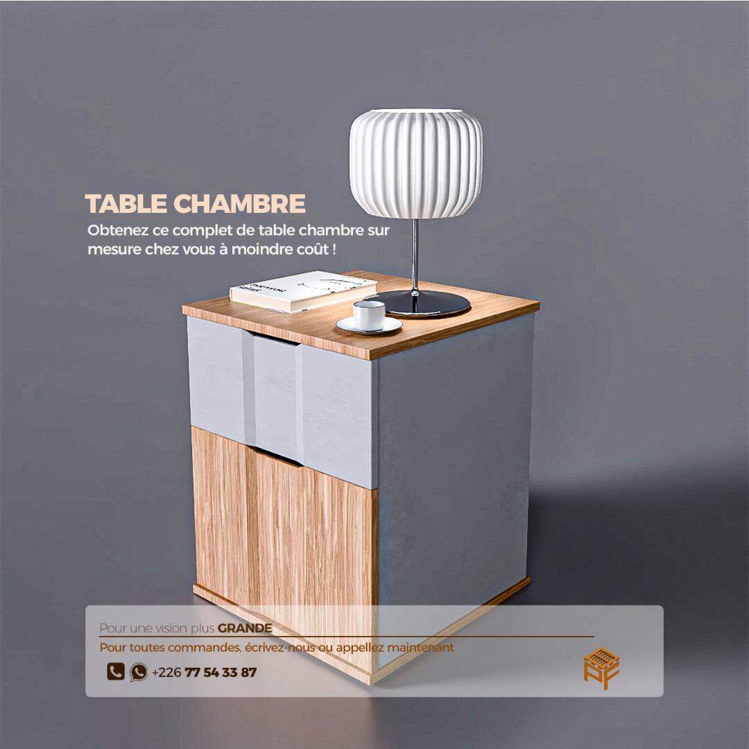 Table chambre